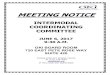 MEETING NOTICE - OKI · 2017. 5. 30. · meeting notice intermodal coordinating committee june 6, 2017 9:30 a.m. oki board room 720 east pete rose way suite 420 please contact regina