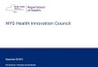 09/22/2015 Health Innovation Council › technology › innovation...Sep 22, 2015  · wvoRK I Department TEOF PORTUNITY. of Health September 18, 2015 Pre decisional Proprietary and