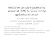 Initiative on sub-seasonal to seasonal (S2S) forecast in ......Initiative on S2S prediction Over Central Africa • Pilot project on S2S prediction • Aim: assess the skill of available
