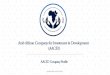 ArabAfricanCompanyforInvestment&Development (AACID) · MTN Rural Connectivity (RFP) ... AACID is currently studying several opportunities for a Solar Plant in Niger & Chad. AACID