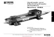 Hydraulic and Electrohydraulic Actuators · 2013. 10. 30. · Analog Output Modul e (AOM ... refer to your current Parker Hydraulic Cylinder Catalog 0106, Section C or consult your