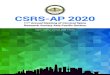 Welcome Message Table of Contents - CSRS-AP 2021 2020_Abstract Book.pdf · 2021. 1. 21. · Yoo, Jeong-Hyun Workshop Committee Chair / Ahn, Jae-Sung Chang, Dong-Gune Choi, Jin Man