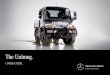 Mercedes Benz Manuals - The Unimog. · 2020. 5. 7. · The Mercedes-Benz Unimog is a vehicle in a league of its own. It provides solutions which no other vehicle worldwide can offer