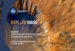 NASA Planetary Science Division Deputy Director Mars ......- Pre-Acquisition Strategy Meeting planned for early 2021 •Integration of Mars activities (HEOMD, SMD) across the Agency