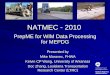 NATMEC - 2010onlinepubs.trb.org/onlinepubs/conferences/2010/NATMEC/Moravec.pdfAllow manual processing of traffic data by user Enhance the importing speed using multi-thread programming