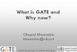 What is GATE and Why now?...Priority Assistive Products (APL) 3. AT Training (ATP) 4. Provision (Single-window 1APP) 1. Policy (Research & advocacy) Global Cooperation on Assistive