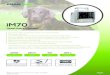 Veterinary Monitor - EdanUSA · 2020. 10. 28. · 4204 Jutland Drive, Suite A, San Diego, CA 92117 888.850.4597 iM70 Veterinary Monitor 12.1-inch high-resolution color TFT-LCD screen
