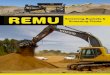 Screening Buckets & Screening Plants€¦ · REMU screening buckets can also be used for padding and filling excavations, especially when larger excavations are involved. SBF 1500