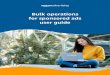 Bulk operations for sponsored ads user guide...user guide Page 2 of 34 Bulk operations allows advertisers and agencies to create, manage, and optimize multiple campaigns at scale,