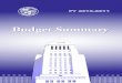 Budget Summary - Los Angeles...The Budget Summary provides a ready reference and summary of the City s annual budget. This booklet includes information about City revenues and appropriations,