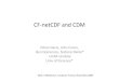CF-netCDF and CDM › cic › meetings › gis-ogc › Pres2311 › Pres23_3 › DavisEthan.pdfproposed additions for point, profile, trajectory, etc – Storage standard for many