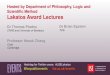 Hosted by Department of Philosophy, Logic and Scientific Method … · 2017. 11. 27. · Hosted by Department of Philosophy, Logic and Scientific Method Lakatos Award Lectures Dr