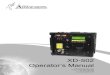 XD-502 Operator’s Manual · 2019. 8. 9. · XD-502 Digital Isokinetic Console XD-502 Digital Isokinetic Console Apex Instruments, Inc. 4 Apex Instruments, Inc. 5 Warranty Policy
