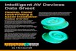 Intelligent AV Devices Data Sheet - AutoSpecfiles.autospec.com/za/honeywell/datasheets/new/morley-fire/morleyiavdevices.pdfIntelligent AV Devices Data Sheet Flexible, Faster Fault-Finding