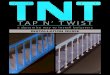 TAP N’ T WIST...Metal Baluster, place TOP CAP (A) over the round pin of baluster and then insert it into hole in the underside of the handrail. 12 11 13 11 10 11 10. Raise Top Flat/Angled