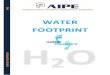 WATER FOOTPRINT - Aipe · 2017. 11. 2. · La ISO 14046 specifica principi, requisiti e linee guida relatii alla alutazione dellImpronta Idrica (Water Footprint) di prodotti, processi