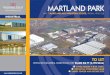 MARTLAND PARK - Northern Trust...The unit is of castellated truss construction with concrete floors, part brick and insulated box profile cladding to all elevations. There is an eaves
