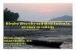 Bi l di it d di t ib ti i Bivalve diversity and distribution in relation to …wgbis.ces.iisc.ernet.in/energy/lake2008/program/Lake2008... · 2009. 5. 13. · 32 ppt to full seawater