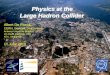 Physics at the Large Hadron Collider - IDPASC · 2019. 7. 8. · Albert De Roeck CERN, Geneva, Switzerland Antwerp University Belgium UC-Davis California USA NTU, Singapore 1st June