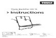 Thule BackPac Kit 15 Instructions - Lastexperten...Thule BackPac Kit 15 Audi - Opel Instructions 973150 3DF/16.20150318 501-7636-06 Max = 30/45/60 kg = Max 15 kg = 15 kg EN DE FR NL