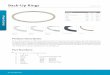 Back-Up Rings - Hi-Tech Seals · 2020. 3. 4. · Back-Up Rings Back-Up Rings Part Number T ± 0.002 W I.D. BUT 001 27595 0.041 ± 0.003 0.040 0.030 BUT 002 27595 0.054 0.045 0.040