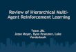Hierarchical Multi-Agent Reinforcement Learningcse.unl.edu/~lksoh/Classes/CSCE475_875_Fall11/seminars/... · 2011. 11. 22. · Agent Reinforcement Learning Team JRL Jesse ... Ghavamzadeh,