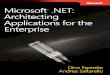 Microsoft .NET: Architecting Applications for the Enterprise eBookptgmedia.pearsoncmg.com/images/9780735626096/samplepages/... · 2014. 3. 28. · To Silvia, Francesco, and Michela