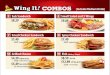 wing it - Wing It - Best wings in Townwingit.net/wp-content/uploads/2020/06/wingit-combos.pdfwing COMBOS Wing It! Special $11.89 9] Grilled Chicken Sandwich $7.49 $4.29 Sandwich 6Ðly