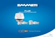 Full - Emmeti...Technical sheet 22 · GB02 2 Application The valves and lockshields are used for connection and interception of radiators, thermal convectors, and fan coil units that