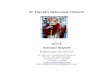 2014 Annual Report - St. David's Episcopal Church · 2016. 11. 10. · Courtney Harter, Lou Ann Kinol Alternates Erin Janiak, Padraic Malinowski . 4 2014 Annual Meeting Minutes St