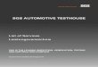 SGS AUTOMOTIVE TESTHOUSE - INSTITUT FRESENIUS...SGS AUTOMOTIVE TESTHOUSE List of Services Leistungsverzeichnis SGS IS THE LEADING INSPECTION, VERIFICATION, TESTING AND CERTIFICATION
