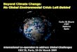 Beyond Climate Change: No Global Environmental Crisis Left ... · Environmental Basis to well being Economic loss Impacts. IPCC Response Extent of Climate Change Smooth Response Extent