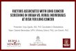 FACTORS ASSOCIATED WITH LUNG CANCER SCREENING IN … · 2020. 12. 15. · FACTORS ASSOCIATED WITH LUNG CANCER SCREENING IN URBAN VS. RURAL INDIVIDUALS AT RISK FOR LUNG CANCER Presenter: