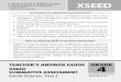 XSEED Summative Assessment Test 1 - TI School · 2017. 9. 19. · XSEED Summative Assessment – Test 1 © XSEED Education Social Science | Grade 4 1 4 Social Science, Test 1