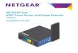 NETGEAR Trek N300 Travel Router and Range Extender …Thank you for your purchase of the NETGEAR Trek N300 Travel Router and Range Extender PR2000. Whether you use the Internet in