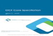 OCF Core Specifiation - Open Connectivity Foundation (OCF)...Direitos Autorais Open Connectivity Foundation, Inc. © 2016 -2017. Todos os direitos reservados 8 803 3.2.16 804 URN 805
