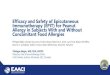 Efficacy and Safety of Epicutaneous Immunotherapy (EPIT) for Peanut … · 2020. 6. 5. · EPIT addresses an unmet need in the multi-food allergic population • In peanut-allergic