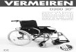 VERMEIREN...Drum brakes (B74) 1.4 Explanation of symbols (add to manual D200 paragraph 1.6) 2 Use (refer to manual D200 paragraph 2) 2.1 Backrest inclination (add to manual D200) L