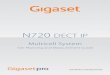N720 DECT IP - Gigaset...N720 DECT IP Site Planning and Measurement Guide Multicell System Gigaset N720 DECT IP Multicell System / engbt / A31008-M2316-L101-2-7619 / Cover_front.fm