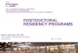 POSTDOCTORAL RESIDENCY PROGRAMS · 2018. 12. 17. · NYU LANGONE DENTAL MEDICINE NYU SCHOOL OF MEDICINE HANSJÖRG WYSS DEPARTMENT OF PLASTIC SURGERY POSTDOCTORAL RESIDENCY PROGRAMS