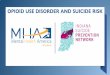 OPIOID USE DISORDER AND SUICIDE RISK Use...David J. Berman, MPH, MPA Vice President, Mental Health America of Indiana Executive Director, Indiana Suicide Prevention Network Director,