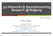5G Networks & Nanonetworking Research @ Boğaziçiecosystem.education/doc/Tuna_Tugcu-ITU_seminar-2019_12... · 2019. 12. 12. · One must rank in the top 430 among 2.5 million candidates