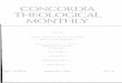 CONCORDIA THEOLOGICAL MONTHLY · 2014. 11. 14. · istic Mysteries and Christian Sacraments" first appeared in 1952 in Mnemosyne. To these Nock himself added an ll-page "retro spect"