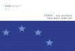 ESMA key priorities - Fjármálaeftirlitið...(EMIR) has been the main response to the financial crisis (the trading obligation is covered under MiFIR/MiFID II) in line with the G20