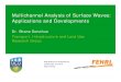 MultichannelAnalysis of Surface Waves: Applications and …onlinepubs.trb.org/onlinepubs/shrp2/DublinNDT.pdf · Engineering Geophysical Research, UCD nNon-destructive, cost effective