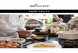 HOSPITALITY - SICO · 2019. 2. 24. · SICO® room service tables offer enough dining space for up to four adults. With a large table top surface and extra leg room, our tables create