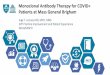Monoclonal Antibody Therapy for COVID+ Patients at Mass … · 2021. 2. 17. · Cover with icon Mass General Brigham (MGB) Approach •Eligibility: Patients age >=65 or with BMI >=35