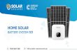 Home Solar Battery Systems 101