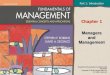 Managers and Management - Delta Univ...Title Fundamentals of Management 4e. - Robbins and DeCenzo Author Charlie Cook, University of West Alabama Subject Chapter 1 Created Date 7/17/2018
