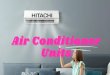 Top Air Conditioner Units - Hitachi Air Con